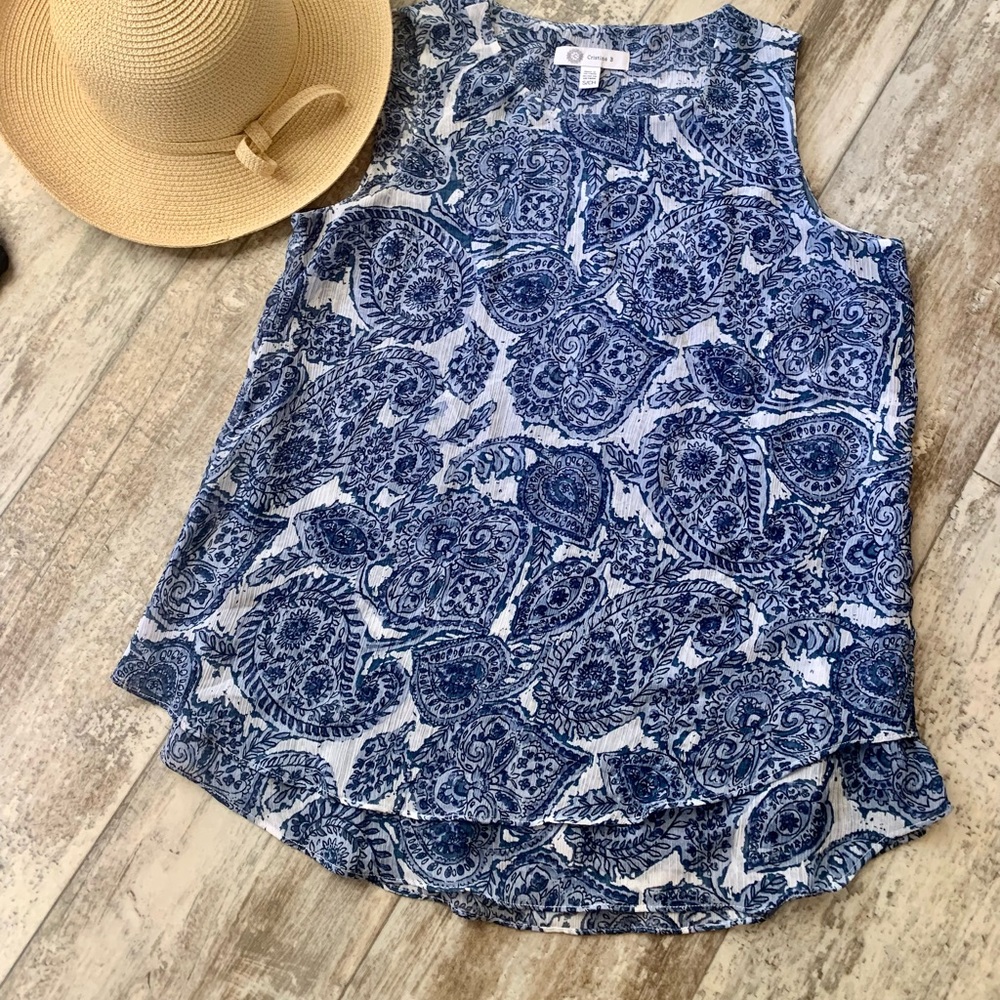 Sleeveless top Small by Christina B